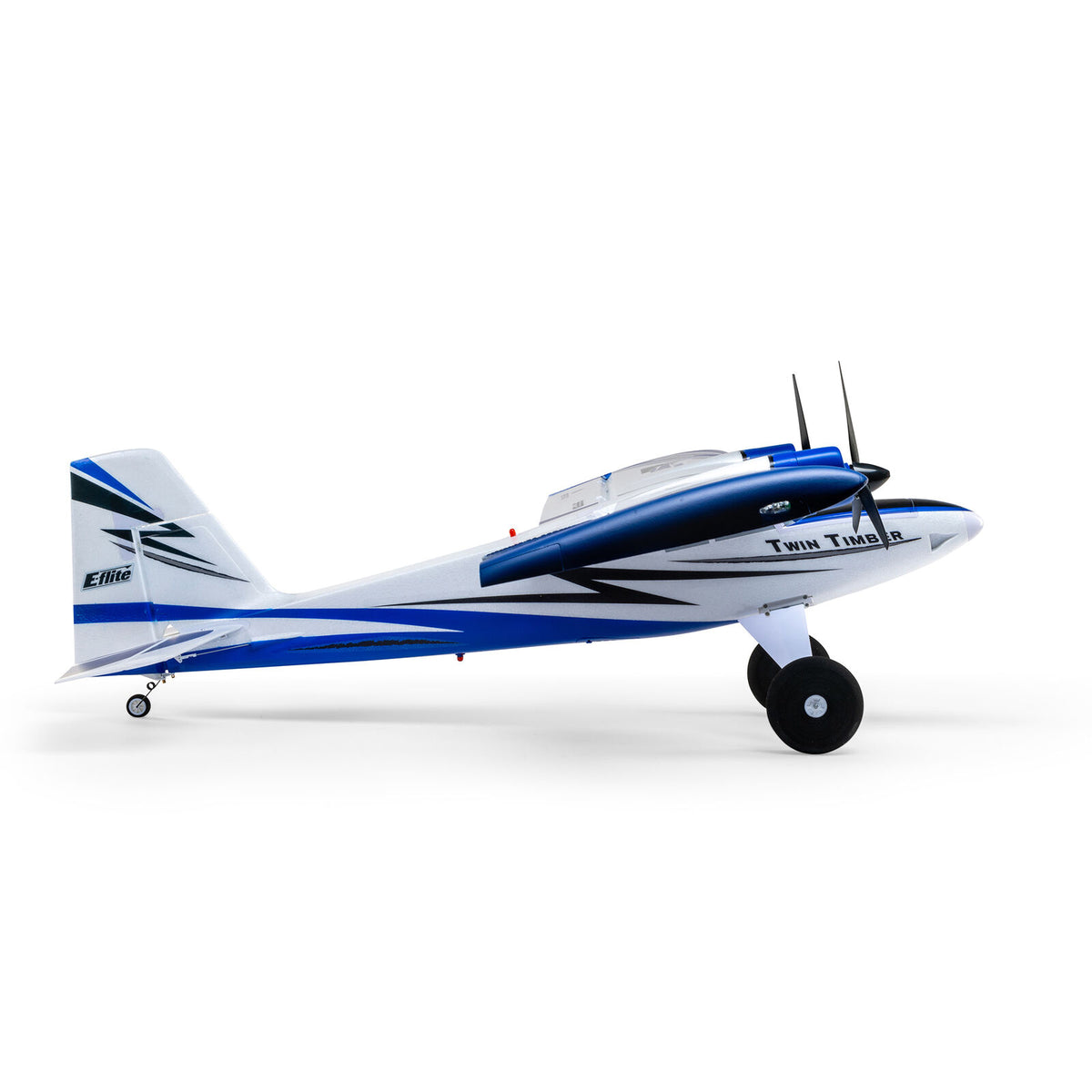 E-flite Twin Timber 1.6m BNF Basic with AS3X and SAFE Select (EFL23850)