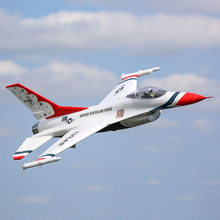Load image into Gallery viewer, F-16 Thunderbirds 70mm EDF BNF Basic
