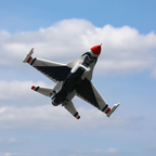 E-flite F-16 Thunderbirds 70mm EDF Jet BNF Basic with AS3X and SAFE Select (EFL178500)