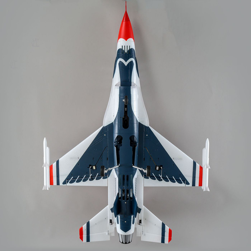 E-flite F-16 Thunderbirds 70mm EDF Jet BNF Basic with AS3X and SAFE Select (EFL178500)