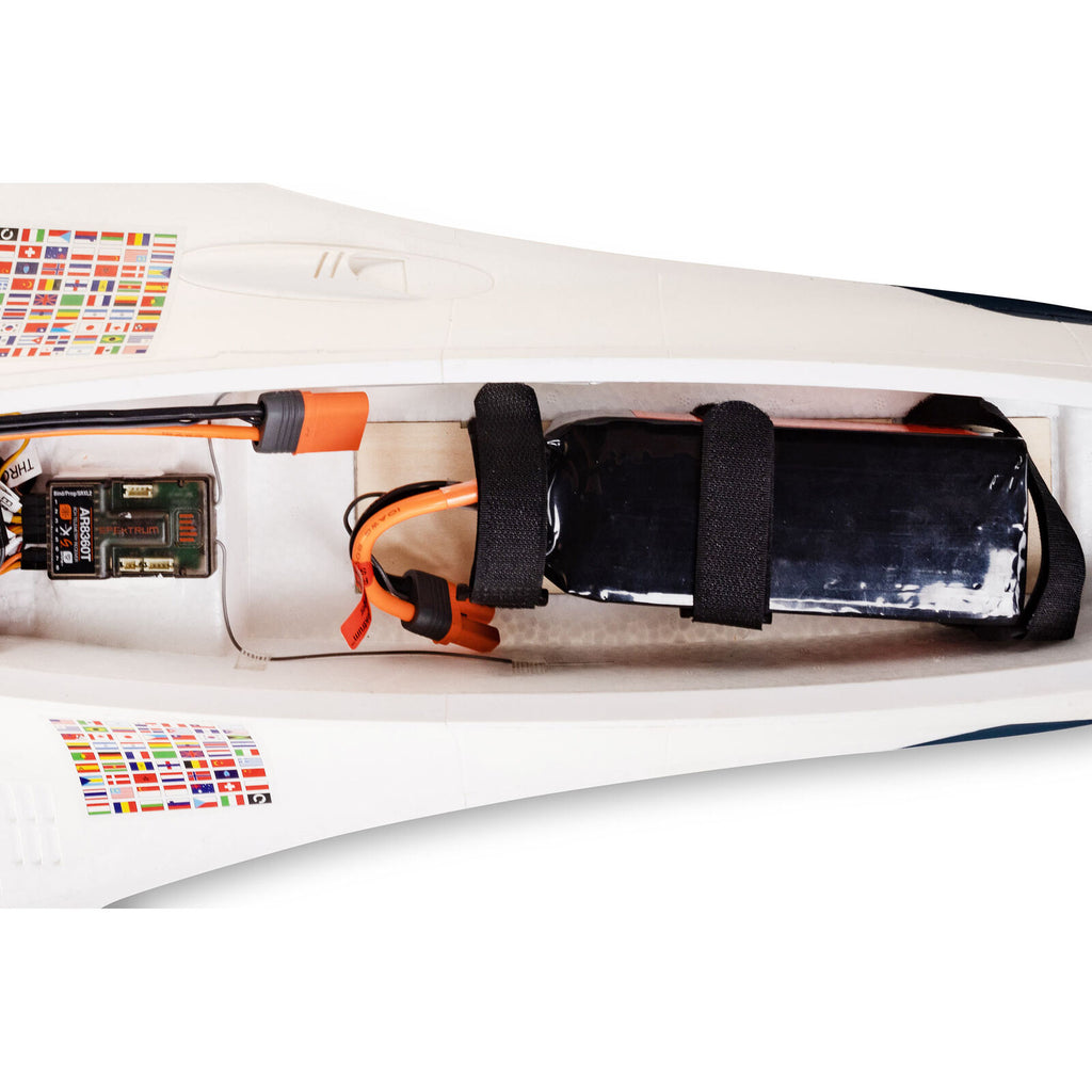 E-flite F-16 Thunderbirds 80mm EDF BNF Basic with AS3X and SAFE Select (EFL87950)