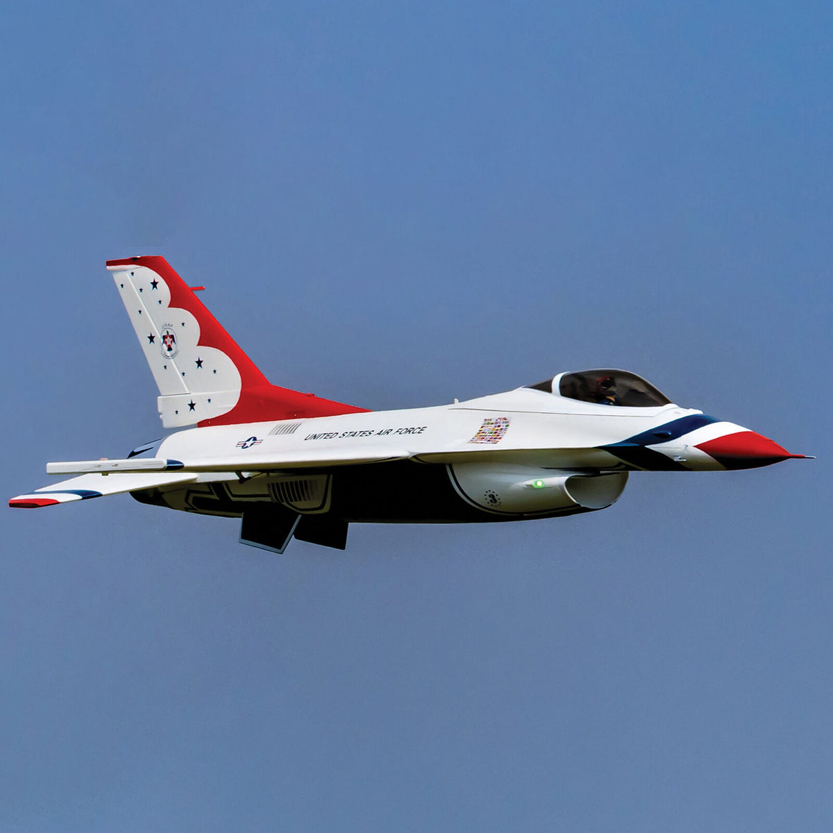 E-flite F-16 Thunderbirds 80mm EDF BNF Basic with AS3X and SAFE Select (EFL87950)