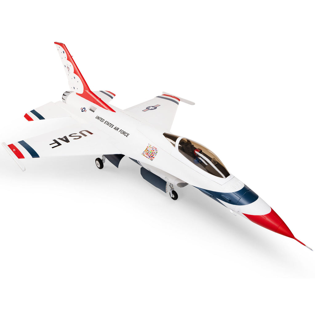 E-flite F-16 Thunderbirds 80mm EDF BNF Basic with AS3X and SAFE Select (EFL87950)