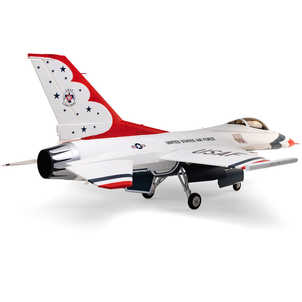 E-flite F-16 Thunderbirds 80mm EDF BNF Basic with AS3X and SAFE Select (EFL87950)