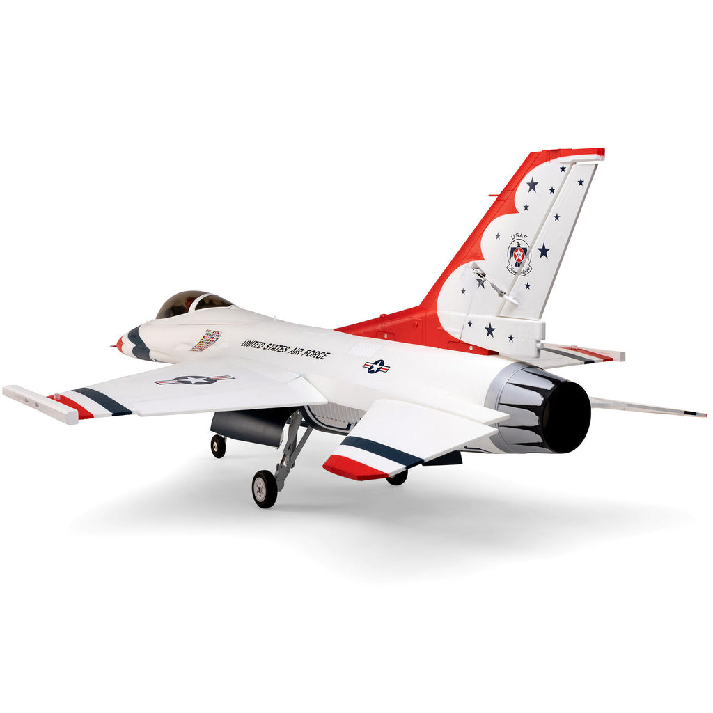 E-flite F-16 Thunderbirds 80mm EDF BNF Basic with AS3X and SAFE Select (EFL87950)