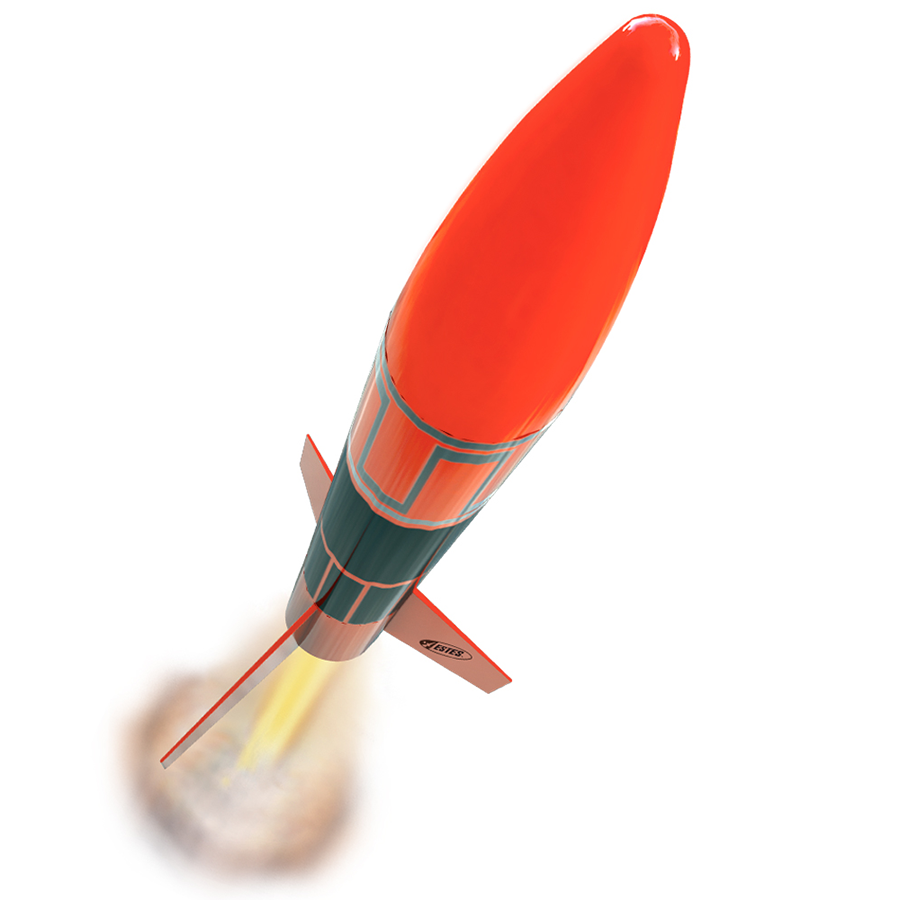 Alpha III Model Rocket Kit, Bulk Pack of 12, E2X