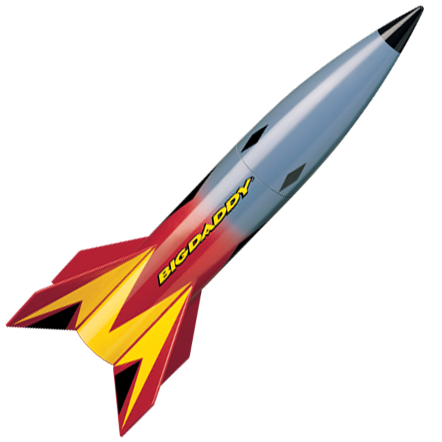 Big Daddy Model Rocket Kit, Skill Level 2 – Atlanta Hobby