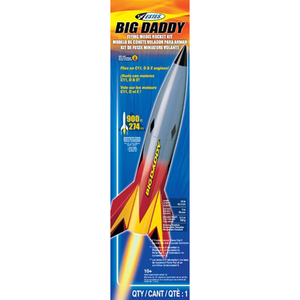 Big Daddy Model Rocket Kit, Skill Level 2