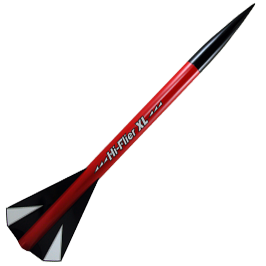 Estes Hi-Flier XL Model Rocket Kit, Skill Level 2 (EST3226)