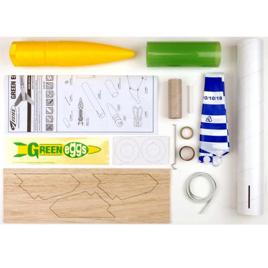 Estes Green Eggs (Egg Launcher) Rocket Kit (EST7301)