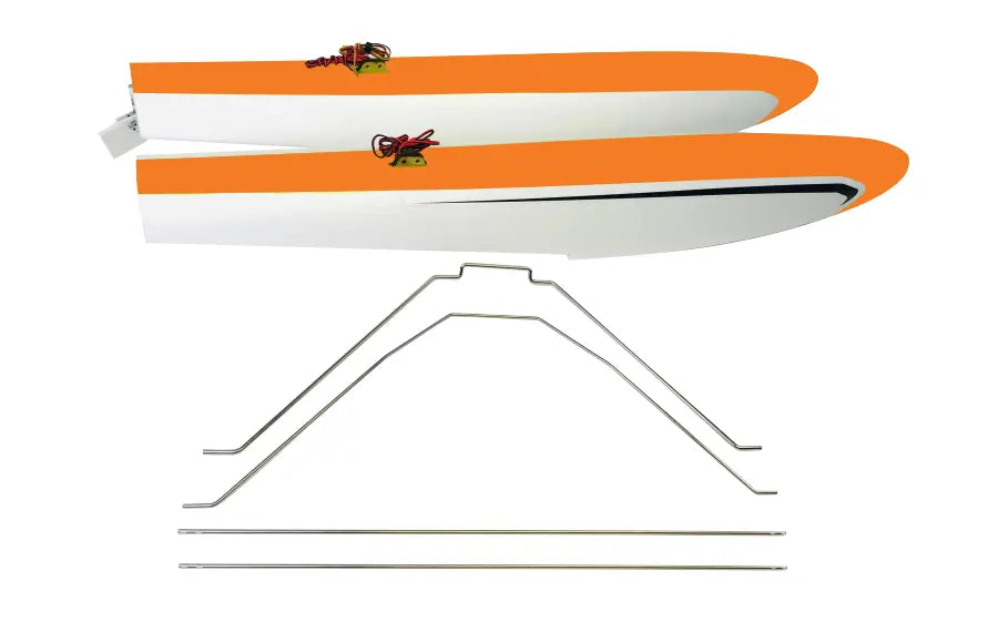 Flex Innovations Float Set with Struts & LED – Orange for RV-8 60E (FPM357016B)