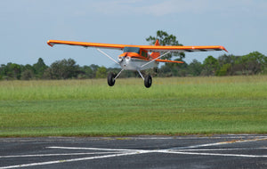 Cessna 170 60E SUPER PNP, Orange, Night