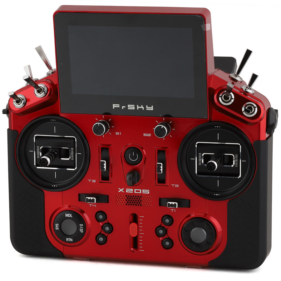 X20S Tandem Dual Band FCC w/Battery, SD Card, Hand Grip Shell LE: Cardinal Red