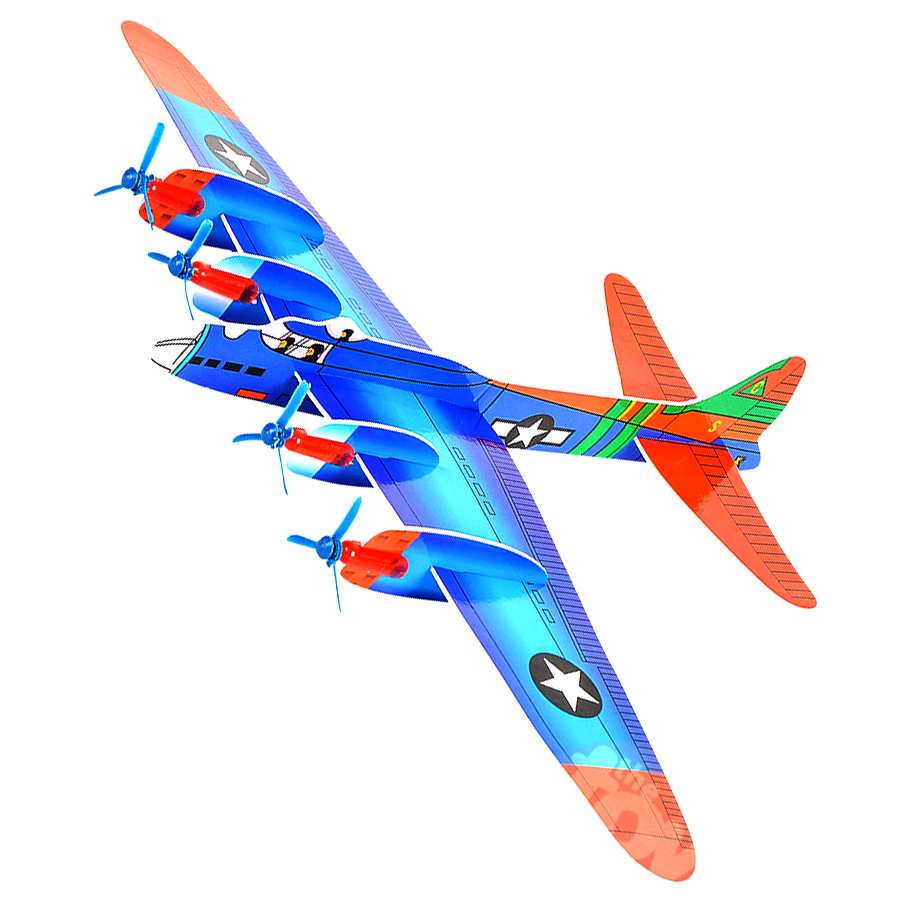 17" Giant Bomber Glider
