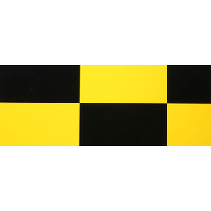 UltraCote, 1/2" Squares, Yellow/Blk