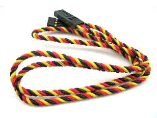 Servo Ext 24" 20AWG  Twisted Wires