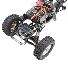 Load image into Gallery viewer, Aluminum EMax Steering Servo Mount SCX24
