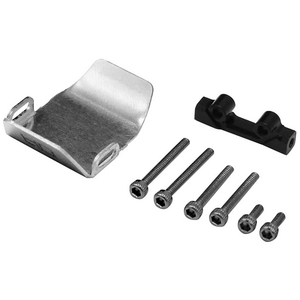 Hot Racing Stainless Steel Front/Rear Axle Skid Plate SCX24 (HRASXTF331CF)