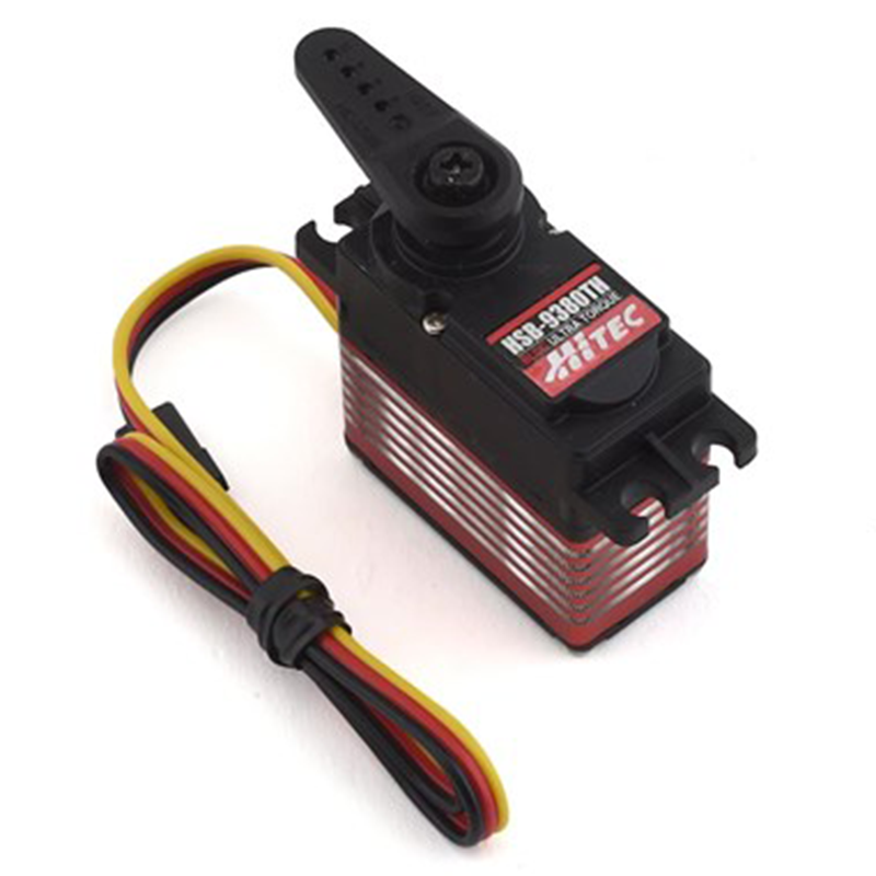Hitec HSB 9380TH BL Digital Ultra Torque with Pad, Titanium (HRC39383)