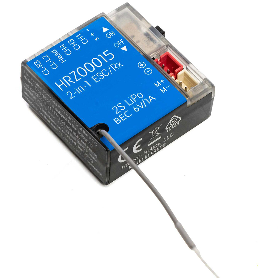 Horizon ESC/Receiver, 2.4Ghz, EC2: 1/24 (HRZ00015)
