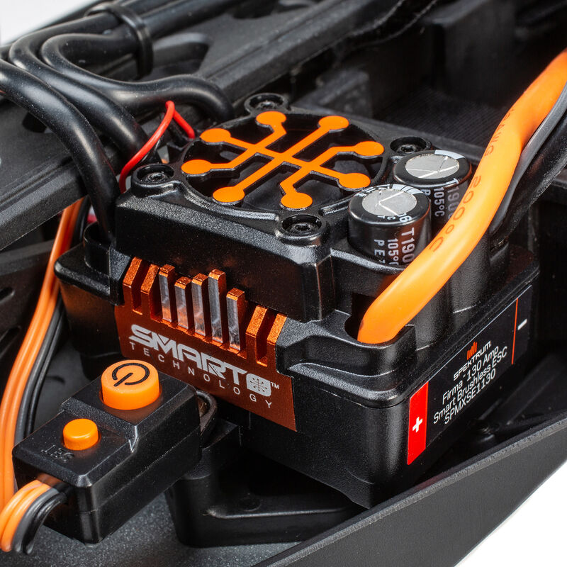 1/10 4WD RTR Lasernut U4 Black, Smart ESC