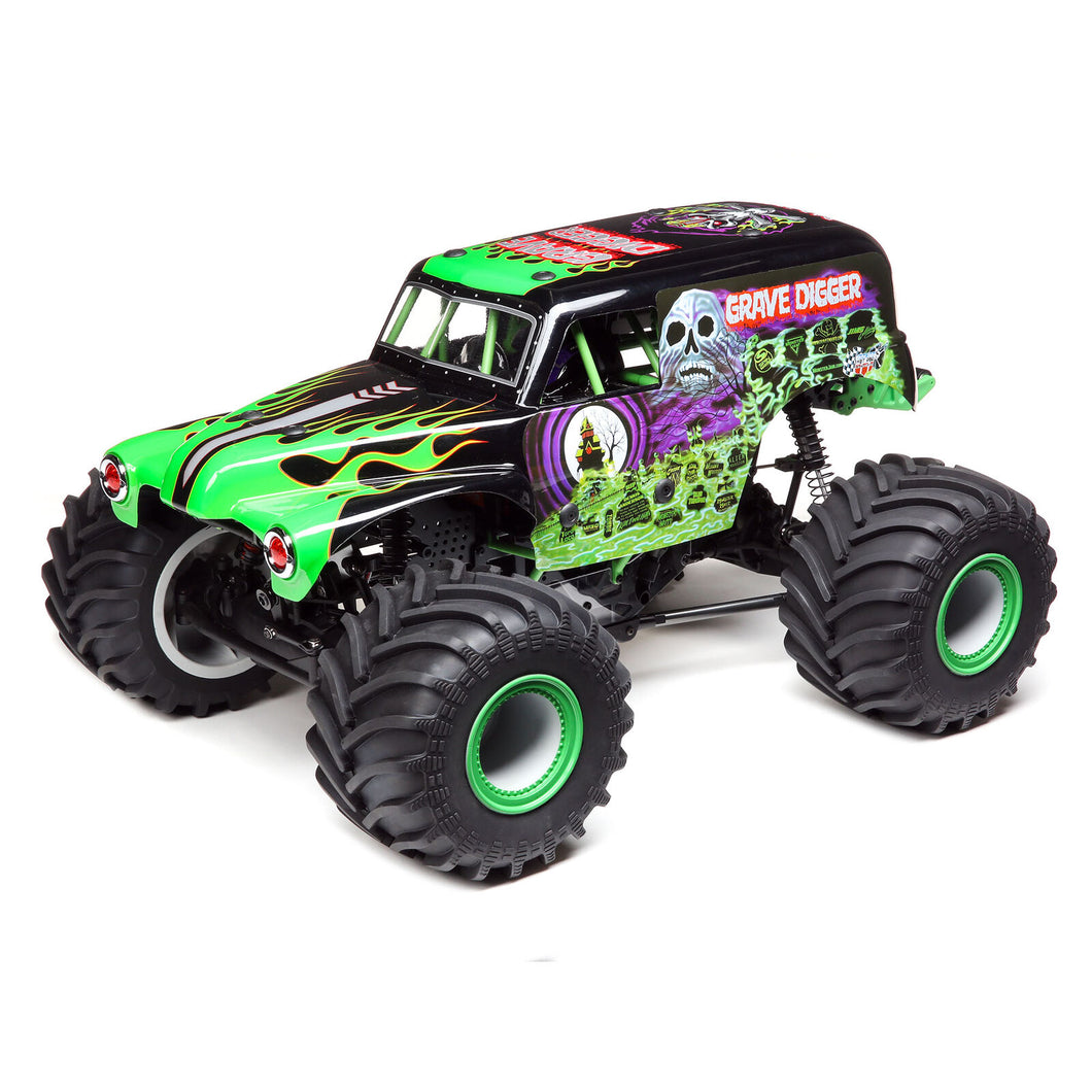 1/10 LMT 4WD Solid Axle Monster Truck RTR, Grave Digger