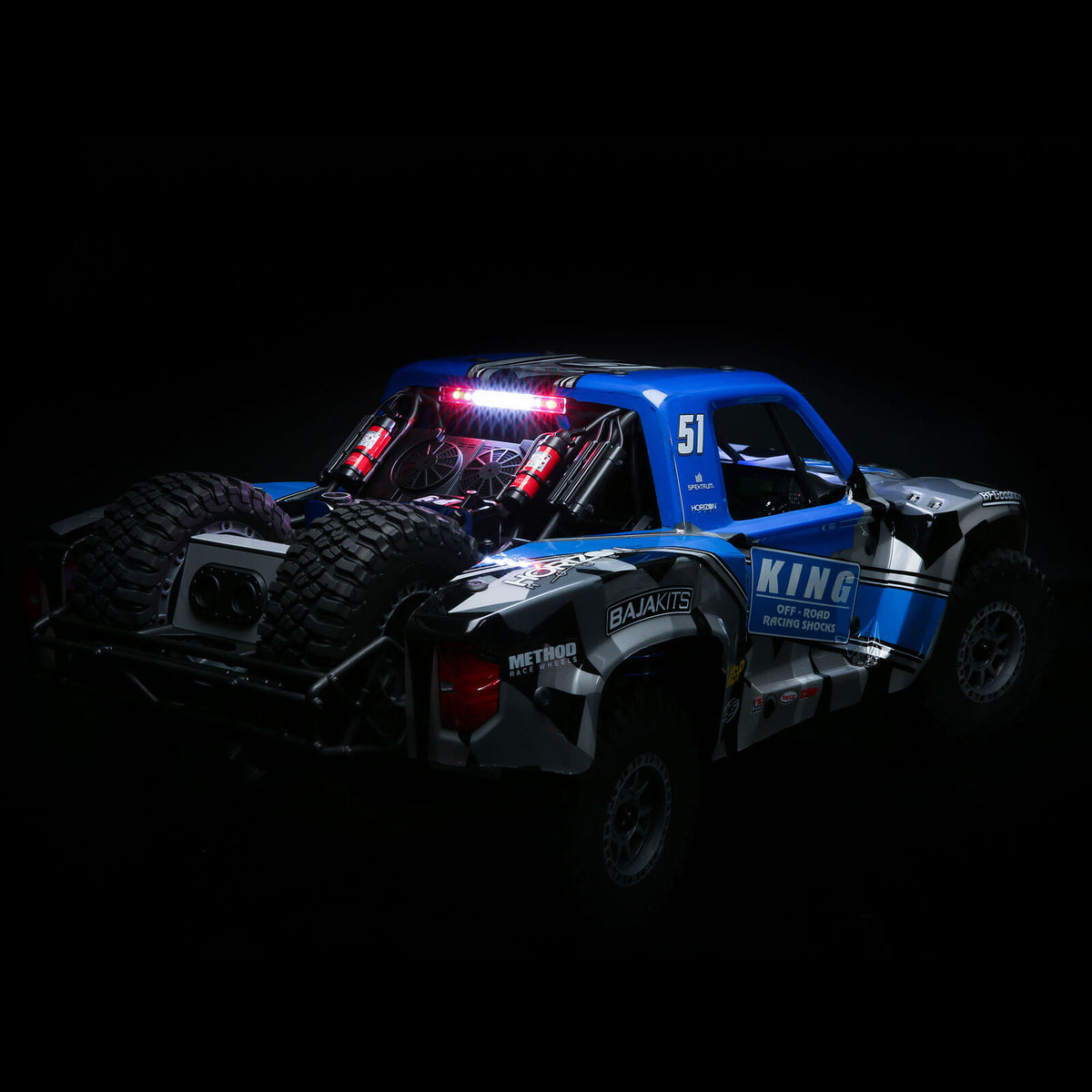 Losi 1/6 Super Baja Rey 2.0 4WD Brushless (Requires Battery & Charger): Blue (LOS05021T2)