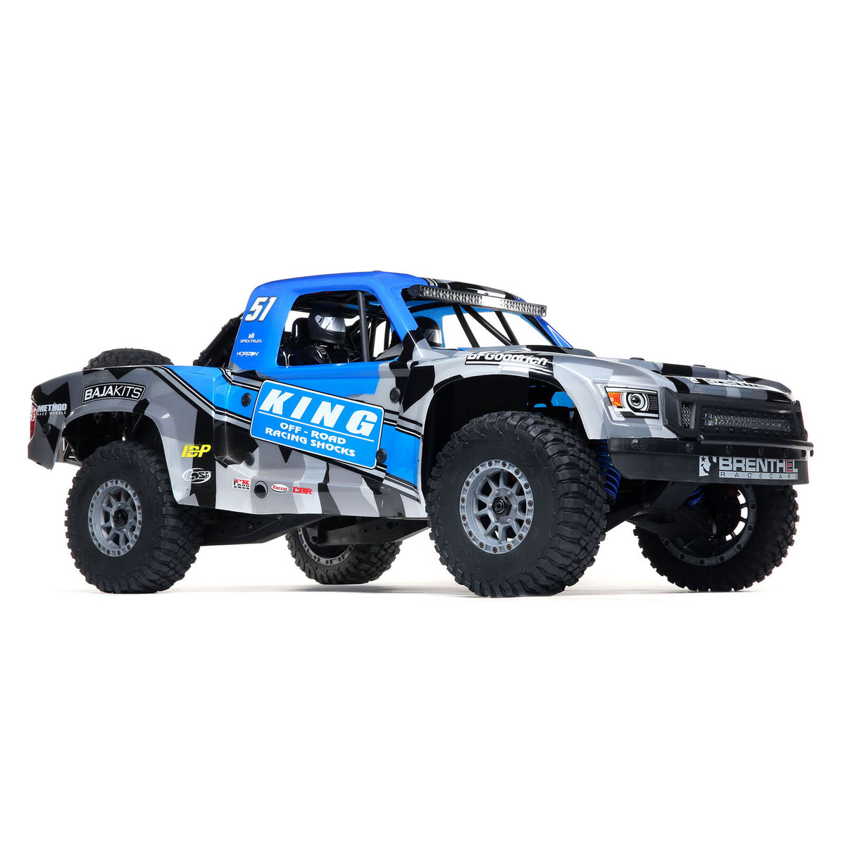 Losi 1/6 Super Baja Rey 2.0 4WD Brushless (Requires Battery & Charger): Blue (LOS05021T2)