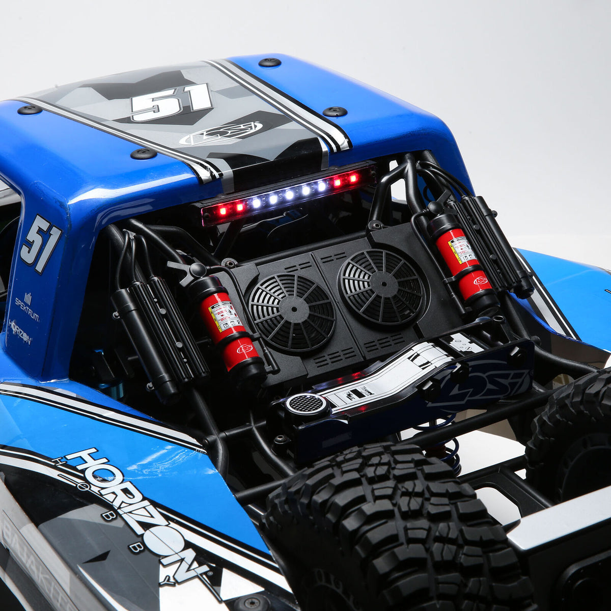 Losi 1/6 Super Baja Rey 2.0 4WD Brushless (Requires Battery & Charger): Blue (LOS05021T2)