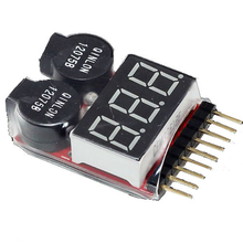Load image into Gallery viewer, Lipo Voltage Indicator (8S) &lt;br&gt;with Buzzer Alarm
