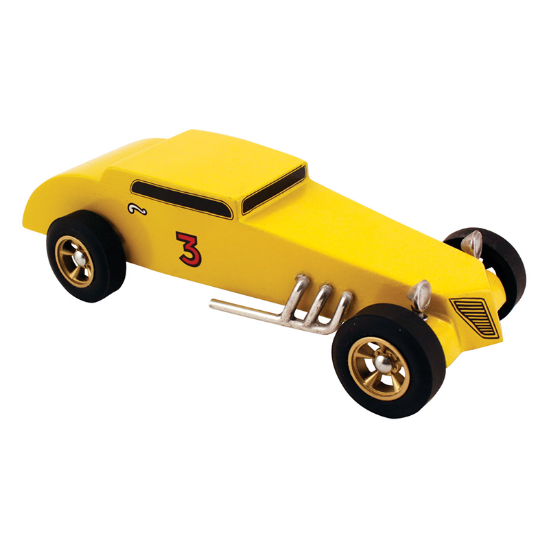 Pine Car Pre-Cut Block: Deuce Coupe