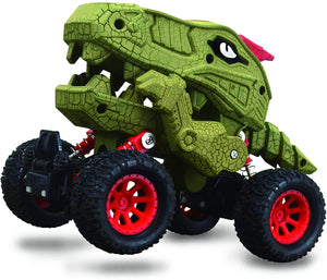 Dino-Faurs: Pull Back 4 Wheel Dinosaur