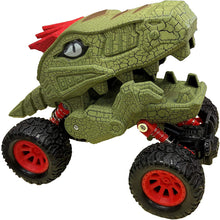 Load image into Gallery viewer, Dino-Faurs: Pull Back 4 Wheel Dinosaur
