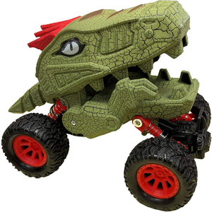 Dino-Faurs: Pull Back 4 Wheel Dinosaur