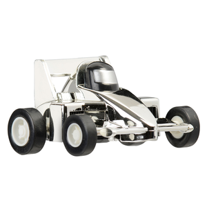 Pull Back Race Cars, Silver, 3-pack