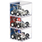 Pull Back Race Cars, Silver, 3-pack