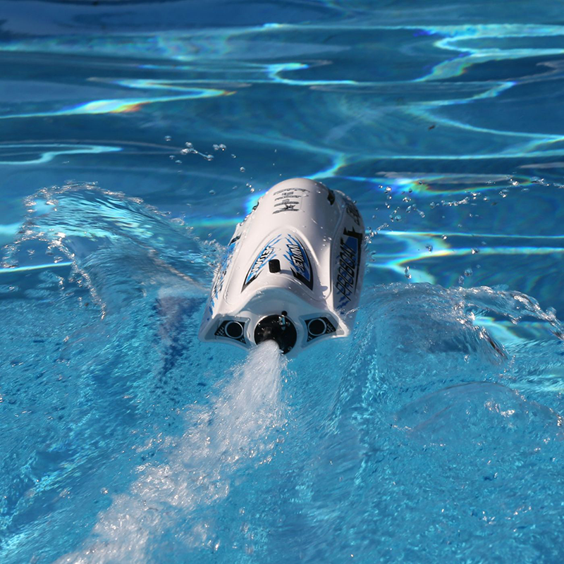 Jet Jam 12" Pool Racer, White: RTR