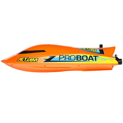 Jet Jam 12" Pool Racer, Brushed, Orange: RTR