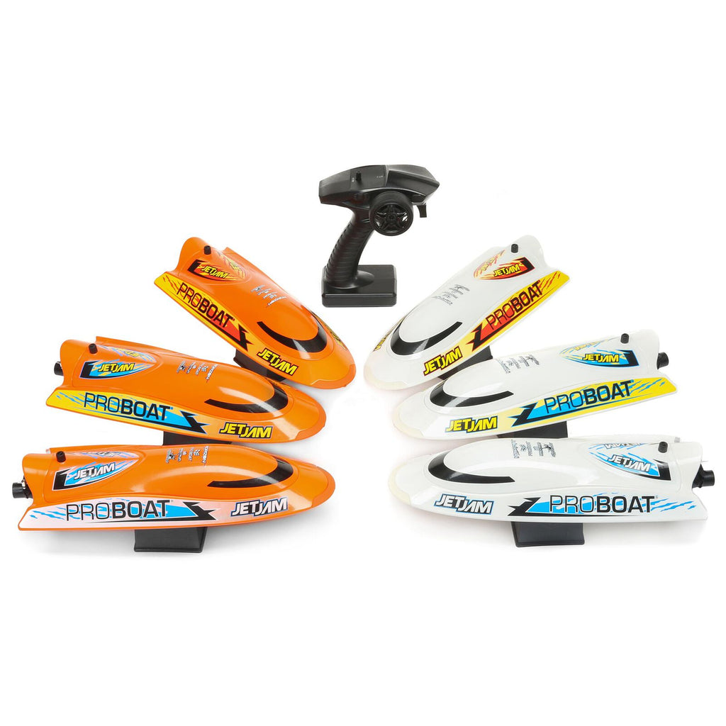 Pro Boat Jet Jam 12" Pool Racer, Brushed, Orange: RTR (PRB08031V2T1)