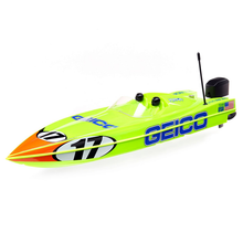 Load image into Gallery viewer, Miss GEICO 17&quot; Power Boat Racer Deep V RTR
