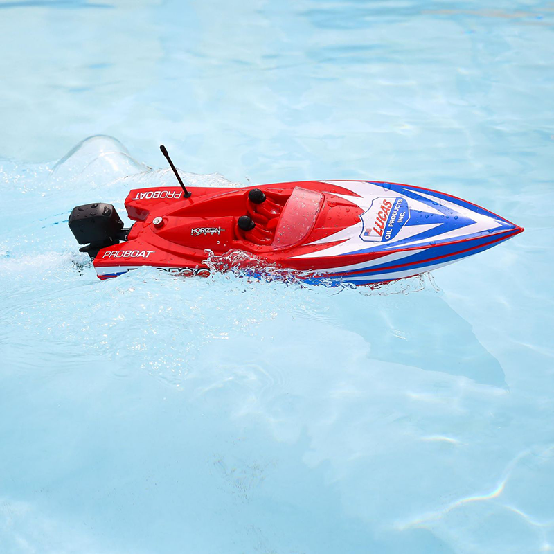 Pro Boat Lucas Oil 17" Power Boat Racer Deep V RTR (PRB08044T2)