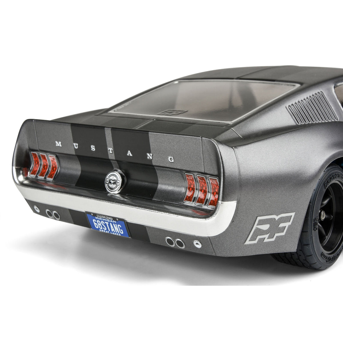 Body Clear 1/10 '68 Ford Mustang Vintage Trans-Am
