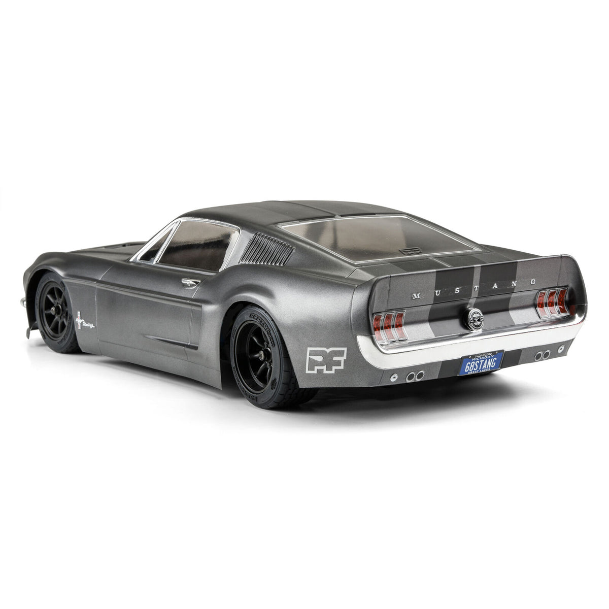 Body Clear 1/10 '68 Ford Mustang Vintage Trans-Am
