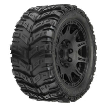 Load image into Gallery viewer, Masher X HP BELTED Fr/Rr 5.7&quot; MT Tires Mounted 24mm Blk Raid 8*48 HEX (2)
