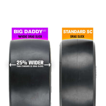 Load image into Gallery viewer, 1/10 Big Daddy Wide Drag Slick MC Rear 2.2&quot;/3.0&quot; Drag Tire (2)
