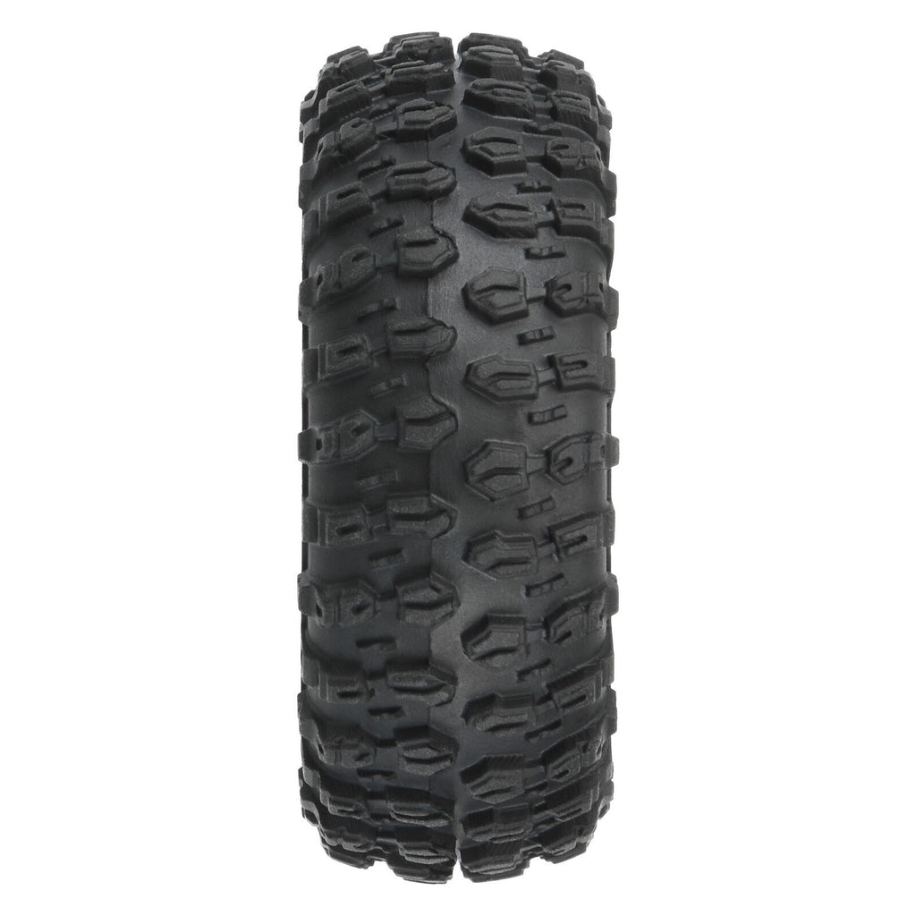 Pro-Line 1/24 Hyrax Front/Rear 1.0" Tires Mounted 7mm Black Impulse (4): SCX24 (10194-10)