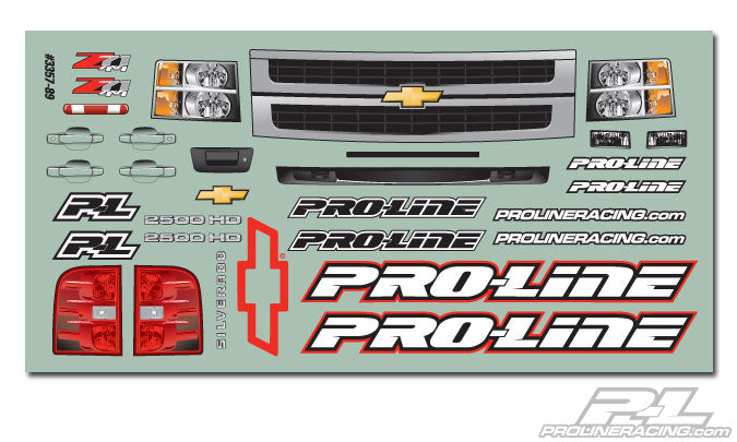 Body Clear Chevy Silverado 2500 HD