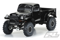 Pro-Line 1946 Dodge Power Wagon Painted Body – Black for SCX10 & TRX-4 (3499-18)