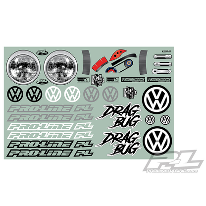 Body Clear Volkswagen Drag Bug