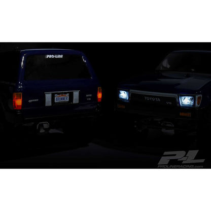 1/10 Universal LED Headlight & Tail Light Kit-Crawlers